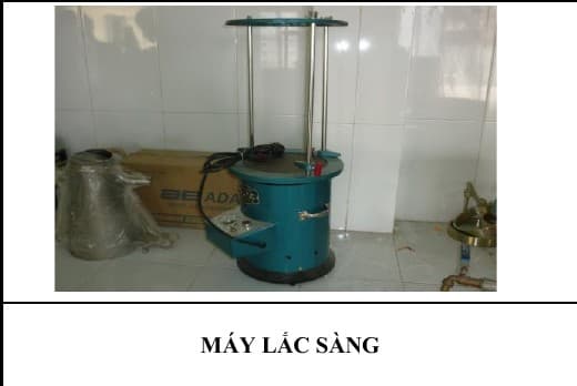 MÁY LẮC SÀNG