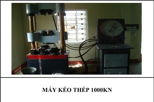MÁY KÉO THÉP 1000KN