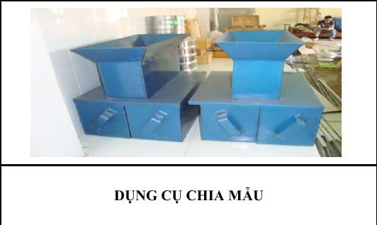 DỤNG CỤ CHIA MẪU