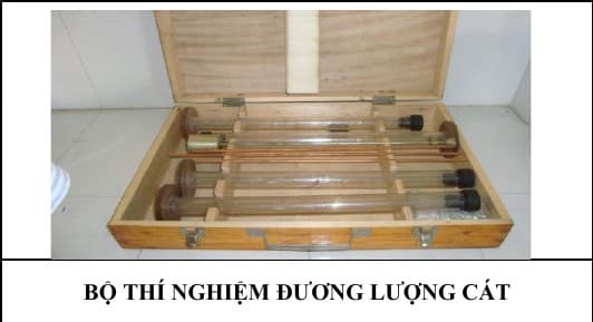 BỘ THÍ NGHIỆM ĐƯƠNG LƯỢNG CÁT