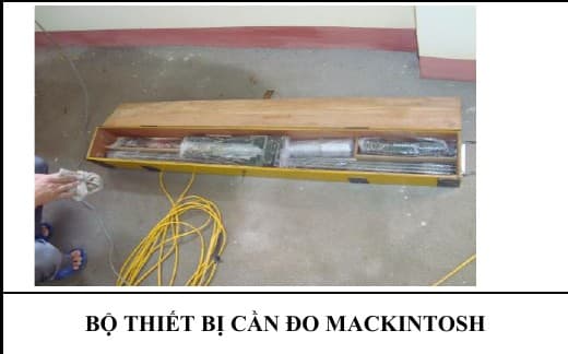 BỘ THIẾT BỊ CẦN ĐO MACKINTOSH