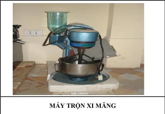 MÁY TRỘN XI MĂNG