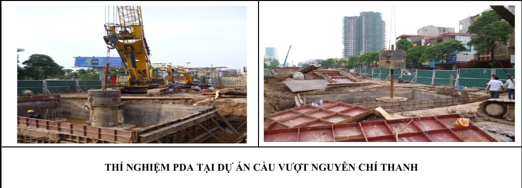 THÍ NGHIỆM PDA TẠI DỰ ÁN CẦU VƯỢT NGUYỄN CHÍ THANH